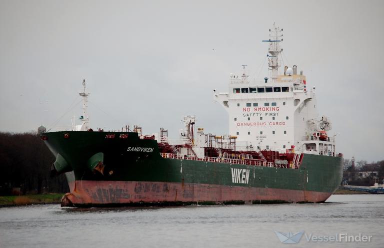 sandviken (Chemical/Oil Products Tanker) - IMO 9803649, MMSI 226340000, Call Sign FLBS under the flag of France