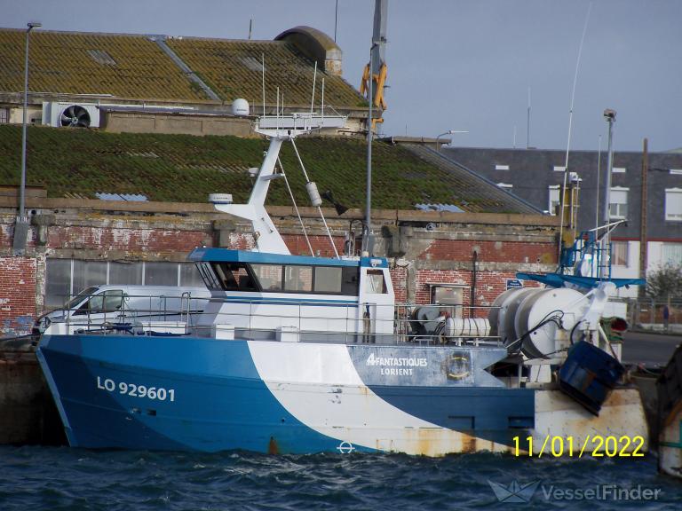 fv les4fantastiques (Fishing vessel) - IMO , MMSI 228020600, Call Sign FIDA under the flag of France