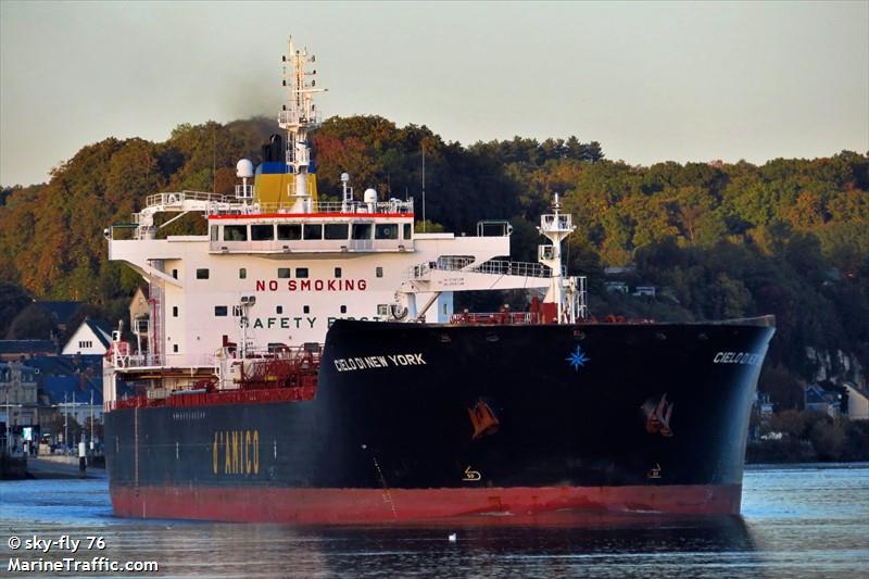 cielo di new york (Chemical/Oil Products Tanker) - IMO 9669665, MMSI 229631000, Call Sign 9HA3466 under the flag of Malta