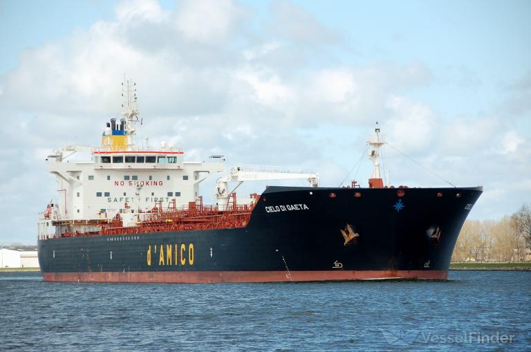 cielo di gaeta (Chemical/Oil Products Tanker) - IMO 9669653, MMSI 229632000, Call Sign 9HA3467 under the flag of Malta