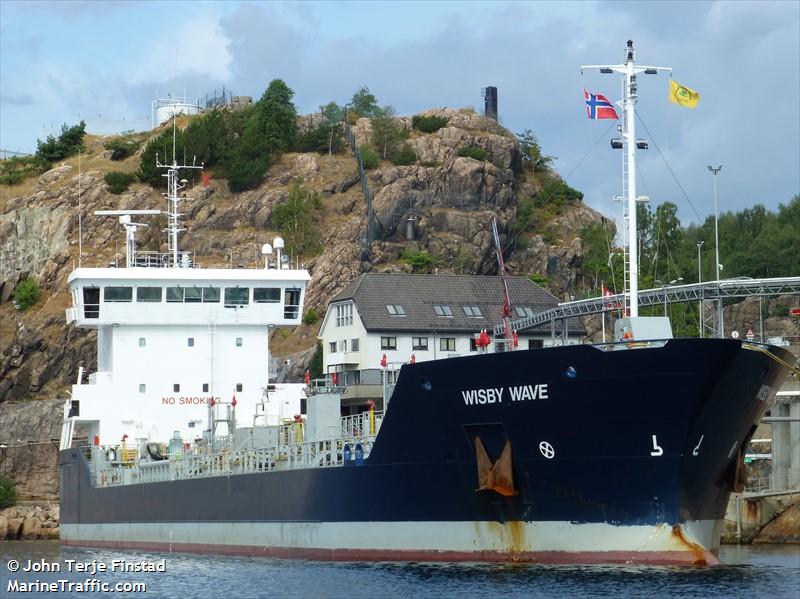 wisby wave (Chemical/Oil Products Tanker) - IMO 9398486, MMSI 229972000, Call Sign 9HA3764 under the flag of Malta