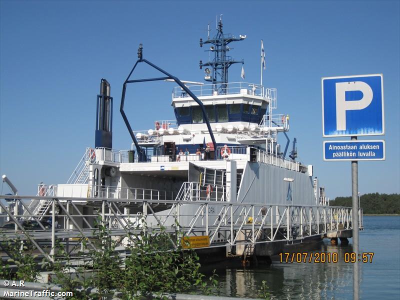aurora (Passenger/Ro-Ro Cargo Ship) - IMO 9126792, MMSI 230110440, Call Sign OJAJ under the flag of Finland