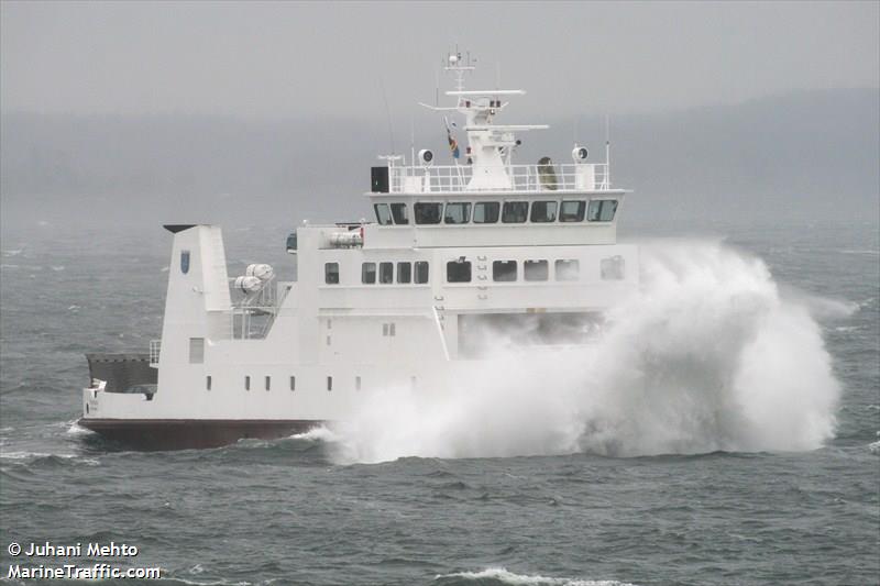 knipan (Passenger/Ro-Ro Cargo Ship) - IMO 8421195, MMSI 230992710, Call Sign OITQ under the flag of Finland