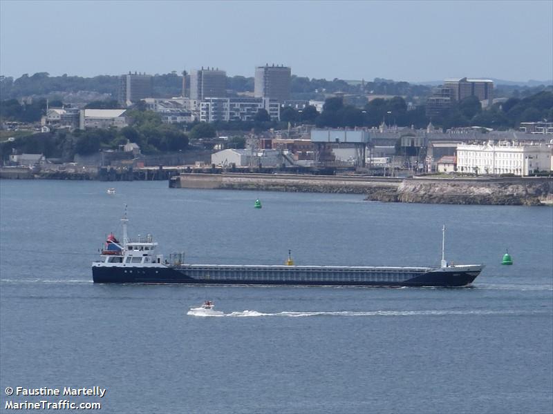 verity (General Cargo Ship) - IMO 9229178, MMSI 235007990, Call Sign MGDL2 under the flag of United Kingdom (UK)