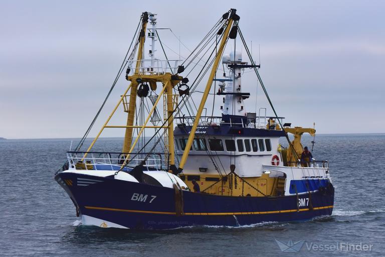 monty of ladram (Fishing vessel) - IMO , MMSI 235085141, Call Sign 2EHH7 under the flag of United Kingdom (UK)