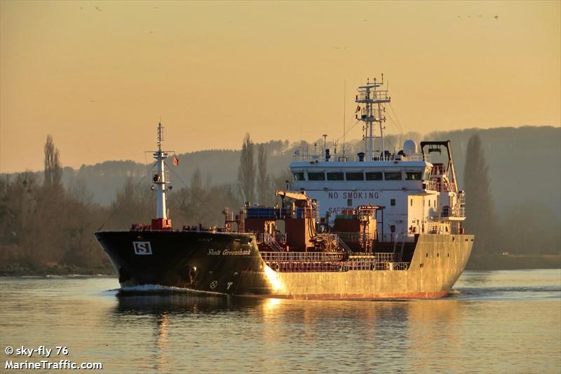 stolt greenshank (Chemical/Oil Products Tanker) - IMO 9518799, MMSI 235096859, Call Sign 2GFD9 under the flag of United Kingdom (UK)