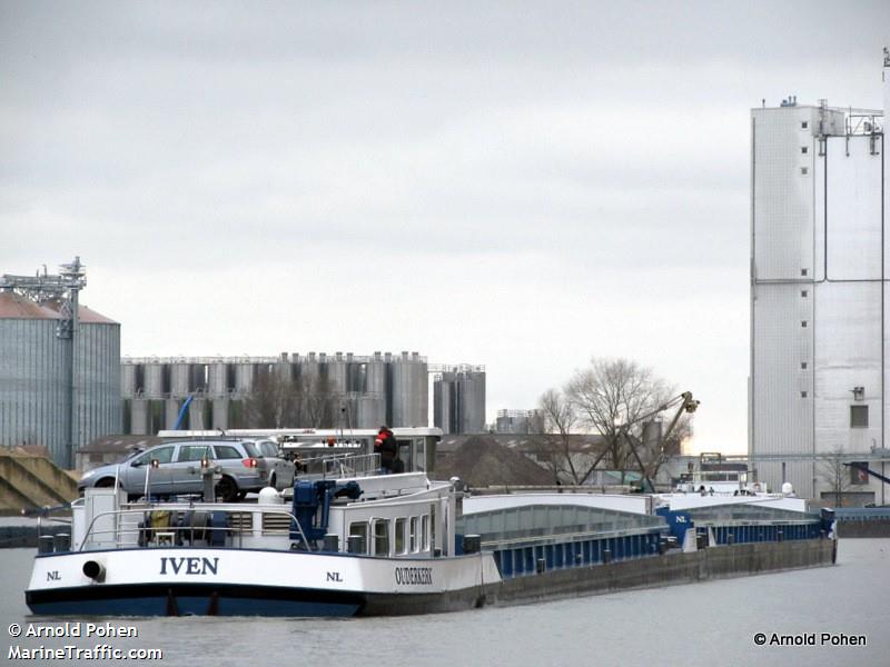 iven 1 (Cargo ship) - IMO , MMSI 244010931, Call Sign PD8521 under the flag of Netherlands