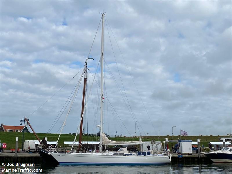 yonder (Sailing vessel) - IMO , MMSI 244130146, Call Sign PG9577 under the flag of Netherlands