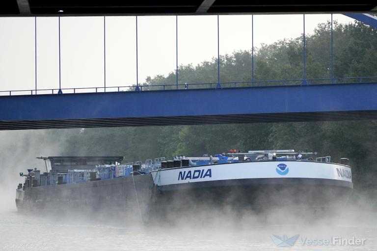 nadia (Tanker) - IMO , MMSI 244237788, Call Sign PB7542 under the flag of Netherlands