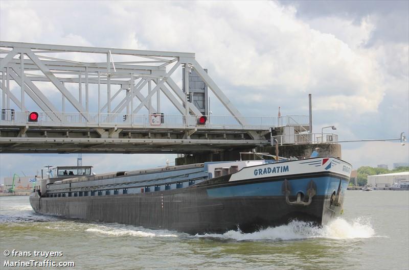 gradatim (Cargo ship) - IMO , MMSI 244650797, Call Sign PD6376 under the flag of Netherlands