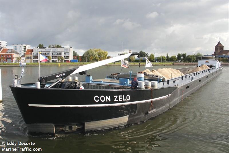con zelo (Cargo ship) - IMO , MMSI 244660168, Call Sign PF8377 under the flag of Netherlands