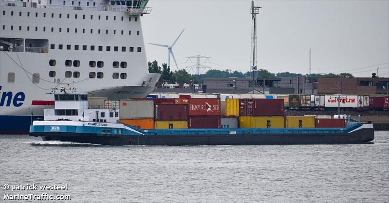 uniqueship (Cargo ship) - IMO , MMSI 244660545, Call Sign PD2730 under the flag of Netherlands