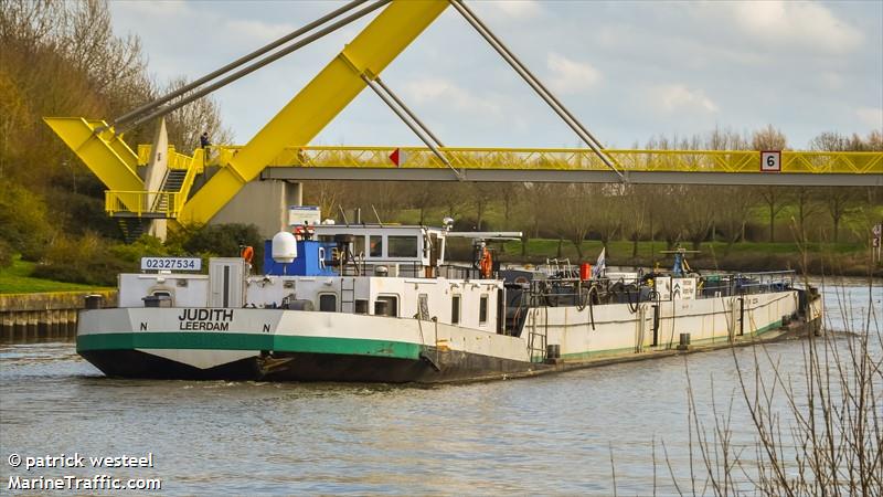 judith (Tanker) - IMO , MMSI 244660624, Call Sign PD3617 under the flag of Netherlands