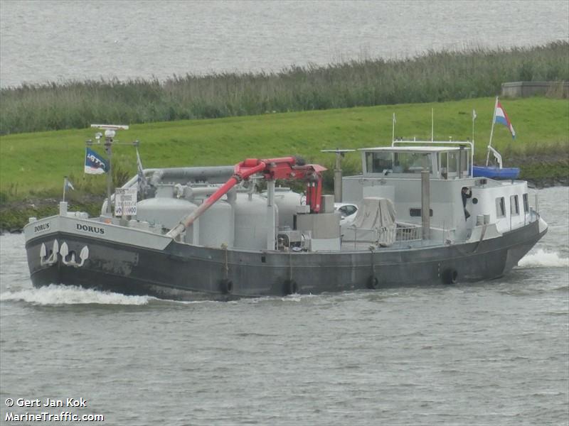 dorus (Cargo ship) - IMO , MMSI 244670399, Call Sign PD9833 under the flag of Netherlands