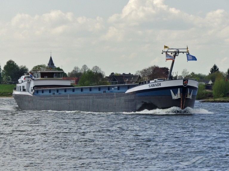 sawadi (Cargo ship) - IMO , MMSI 244670803, Call Sign PD8741 under the flag of Netherlands