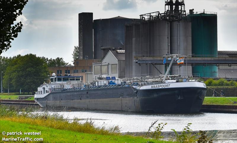 maaspoort (Cargo ship) - IMO , MMSI 244670820, Call Sign PD4468 under the flag of Netherlands