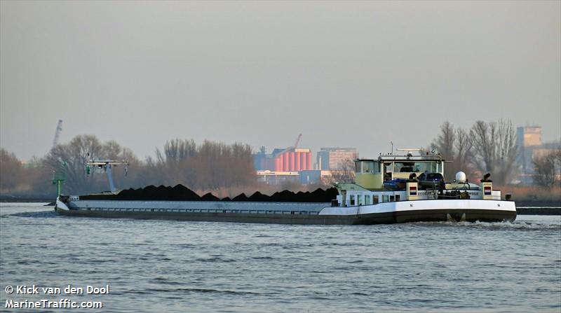 jori-jan (Cargo ship) - IMO , MMSI 244700697, Call Sign PI3341 under the flag of Netherlands
