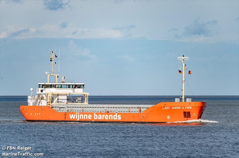 lady anne-lynn (General Cargo Ship) - IMO 9760392, MMSI 244710969, Call Sign PCMD under the flag of Netherlands