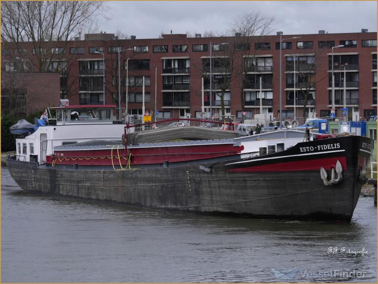 esto fidelis (Cargo ship) - IMO , MMSI 244740497, Call Sign PF8500 under the flag of Netherlands