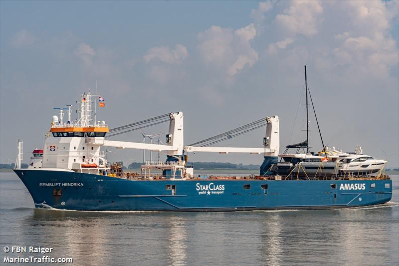 eemslift hendrika (General Cargo Ship) - IMO 9671486, MMSI 244790047, Call Sign PCYX under the flag of Netherlands