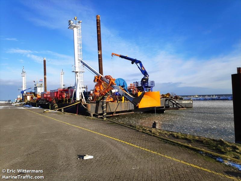 tamuata (Dredging or UW ops) - IMO , MMSI 246815000, Call Sign PCMF under the flag of Netherlands