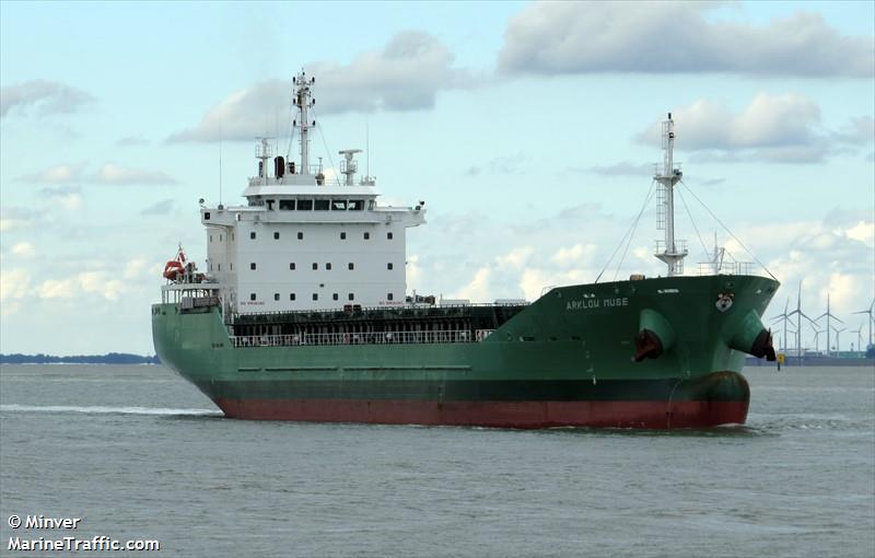 arklow mul (General Cargo Ship) - IMO 9509487, MMSI 250002821, Call Sign EINV3 under the flag of Ireland