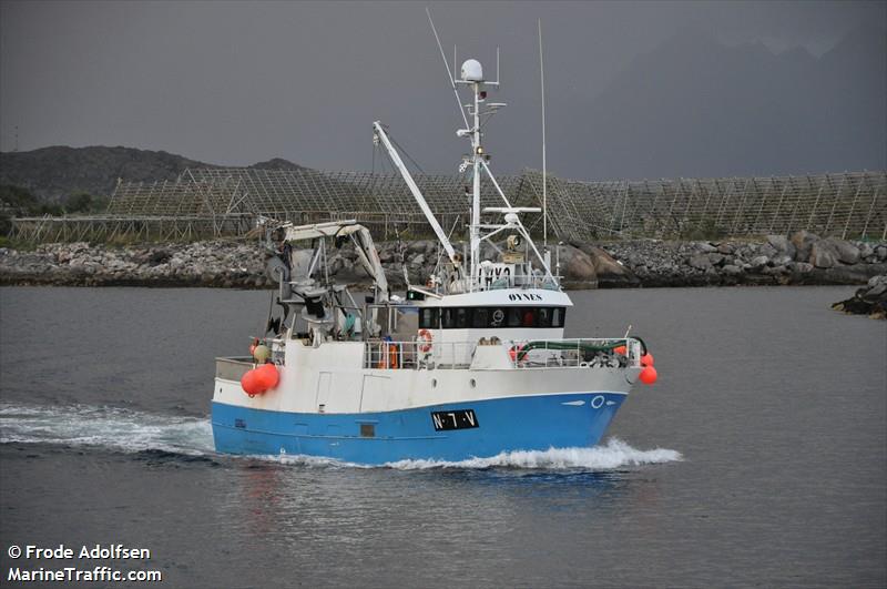 oeynes (Fishing vessel) - IMO , MMSI 257016340, Call Sign LHXQ under the flag of Norway