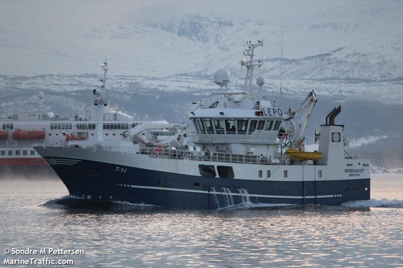 nordhavet (Fishing Vessel) - IMO 9818412, MMSI 257062150, Call Sign LEPQ under the flag of Norway