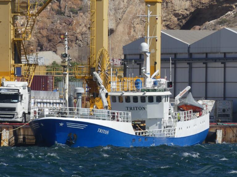 triton (Fish Carrier) - IMO 8320028, MMSI 257668000, Call Sign 3YJW under the flag of Norway