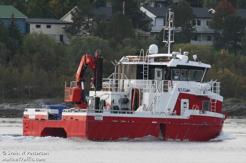 gard (Dredging or UW ops) - IMO , MMSI 257892500, Call Sign LG9205 under the flag of Norway