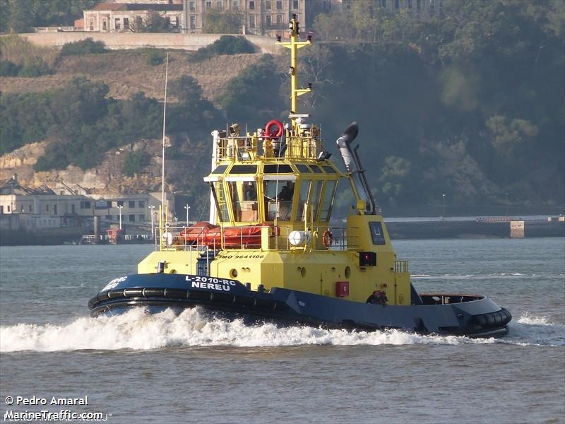 nereu (Tug) - IMO 9641106, MMSI 263602551, Call Sign CSYQ2 under the flag of Portugal