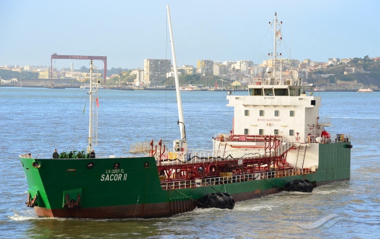 sacor ii (Oil Products Tanker) - IMO 9630884, MMSI 263702340, Call Sign CSGB2 under the flag of Portugal