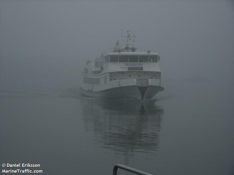 skarven (Passenger Ship) - IMO 7947192, MMSI 265547250, Call Sign SJOL under the flag of Sweden