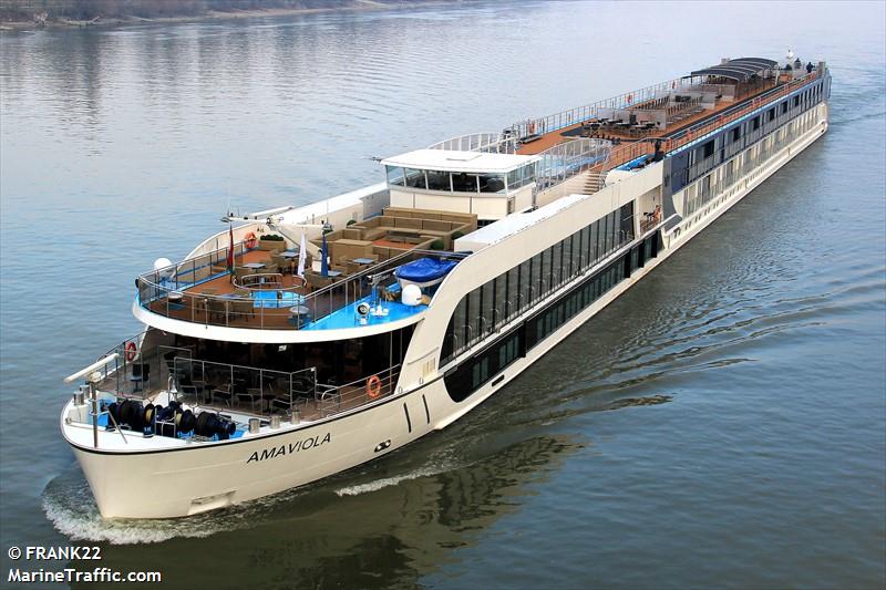amaviola (Passenger ship) - IMO , MMSI 269057555, Call Sign HE7555 under the flag of Switzerland