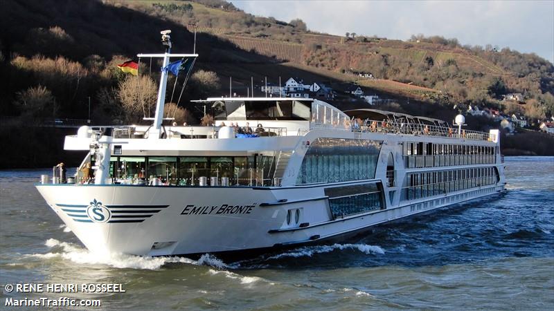 emily bronte (Passenger ship) - IMO , MMSI 269057584, Call Sign HE7584 under the flag of Switzerland