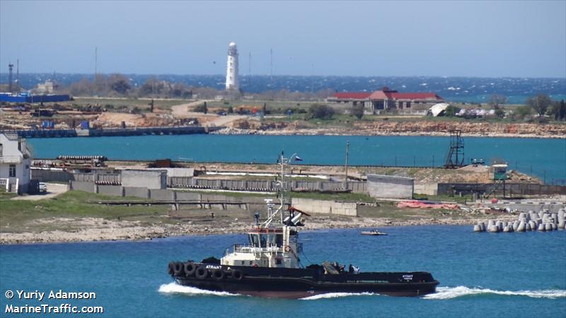 atlant (Tug) - IMO 9229207, MMSI 273427570, Call Sign UHUL under the flag of Russia