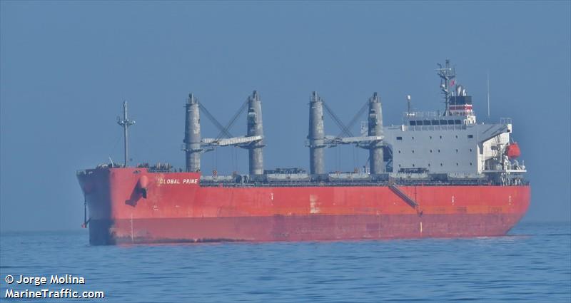 global prime (General Cargo Ship) - IMO 9658941, MMSI 311000144, Call Sign C6AT2 under the flag of Bahamas