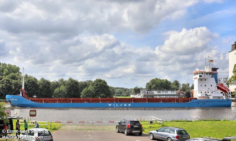 wilson caen (General Cargo Ship) - IMO 9173290, MMSI 314179000, Call Sign 8PRM under the flag of Barbados