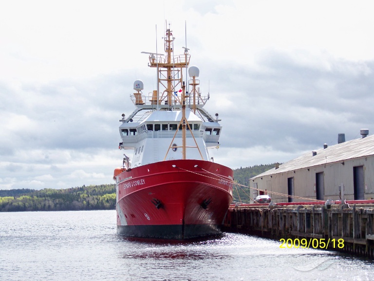 leonard j cowley (Fishing Support Vessel) - IMO 8320494, MMSI 316034000, Call Sign CG2959 under the flag of Canada