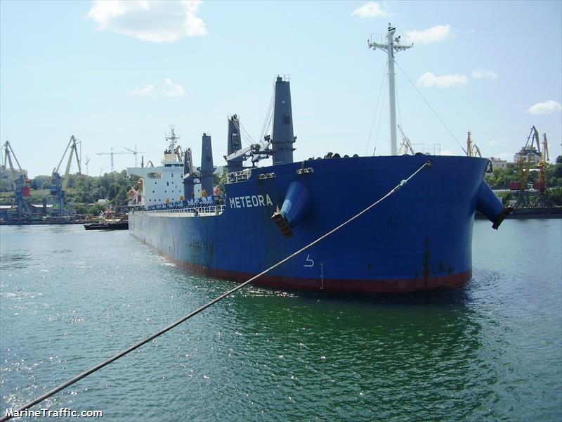 meteora (Bulk Carrier) - IMO 9368845, MMSI 319653000, Call Sign ZCTB8 under the flag of Cayman Islands