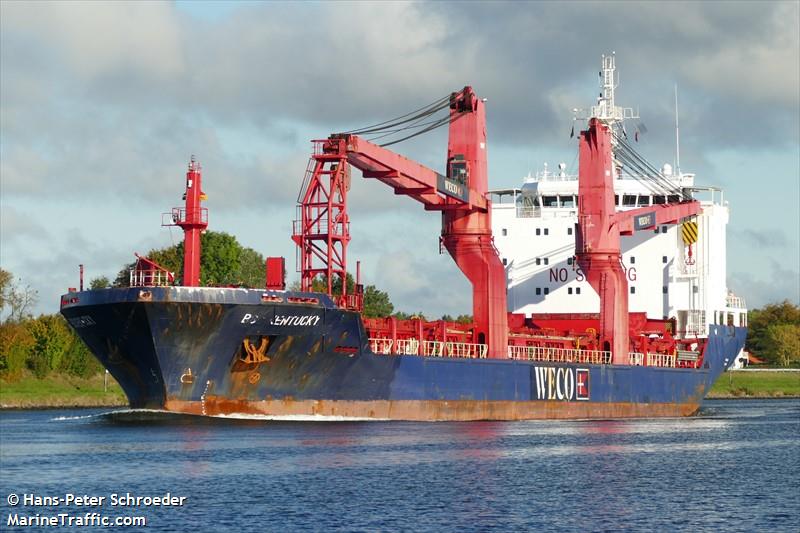 bbc kentucky (General Cargo Ship) - IMO 9488061, MMSI 353264000, Call Sign 3EUA7 under the flag of Panama