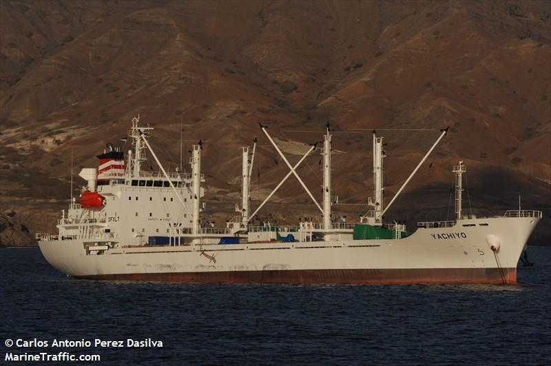 yachiyo (Refrigerated Cargo Ship) - IMO 9851581, MMSI 354424000, Call Sign 3FXL7 under the flag of Panama