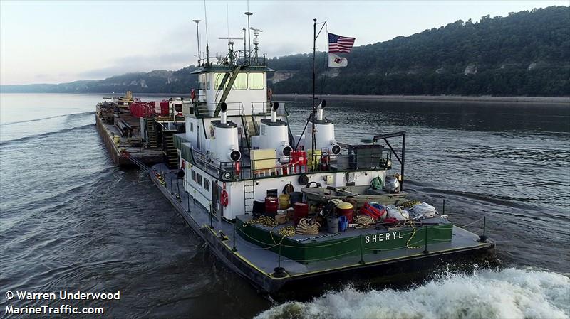 mv sheryl (Towing vessel) - IMO , MMSI 366990010, Call Sign WDC2249 under the flag of United States (USA)