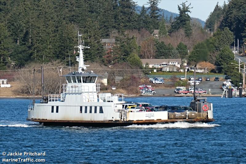 guemes (Passenger ship) - IMO , MMSI 367389230, Call Sign WDE7121 under the flag of United States (USA)