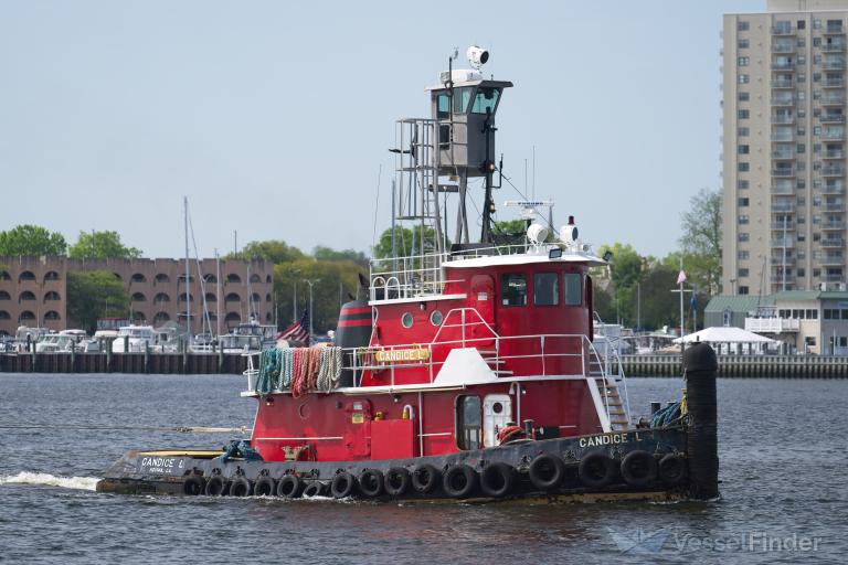 candice l (Tug) - IMO , MMSI 367395980, Call Sign WDE7659 under the flag of United States (USA)