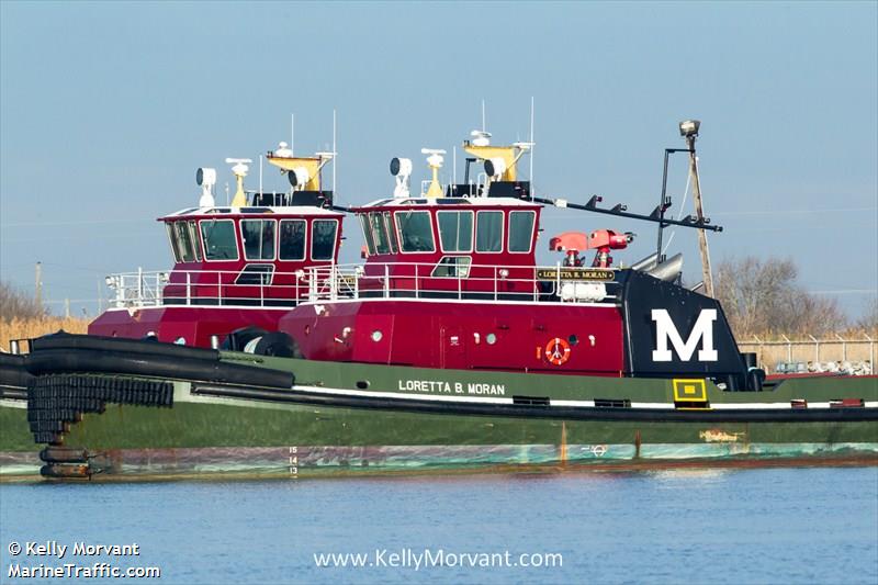 loretta b moran (Tug) - IMO 9415806, MMSI 367435670, Call Sign WDF3084 under the flag of United States (USA)