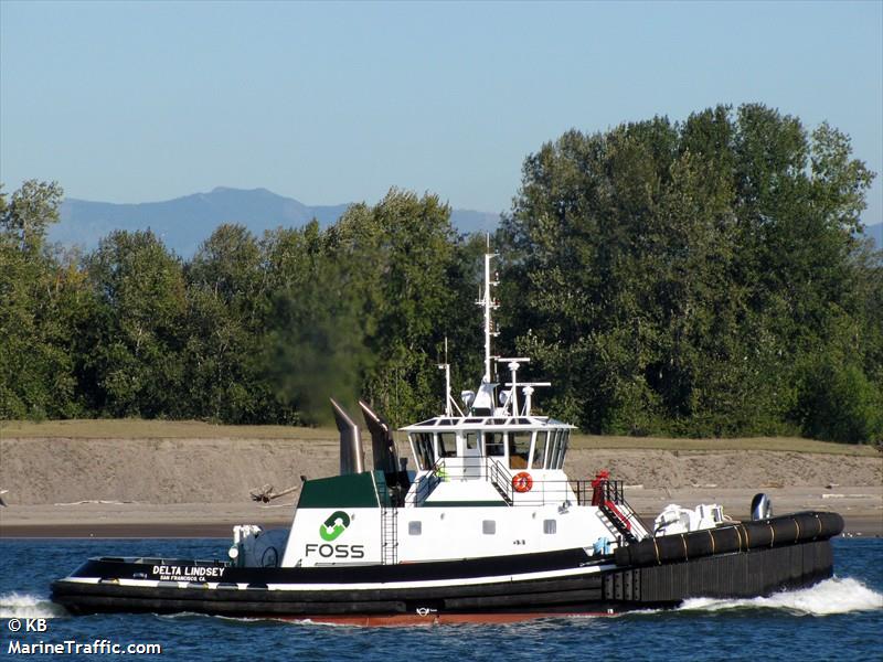 delta lindsey (Tug) - IMO 9612105, MMSI 367464170, Call Sign WDF5519 under the flag of United States (USA)