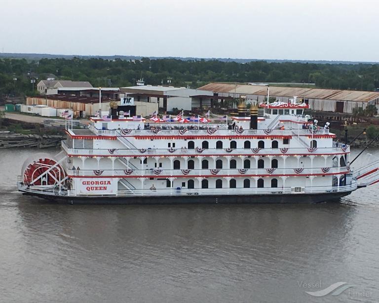 georgia queen (Passenger ship) - IMO , MMSI 367726210, Call Sign WDI7184 under the flag of United States (USA)