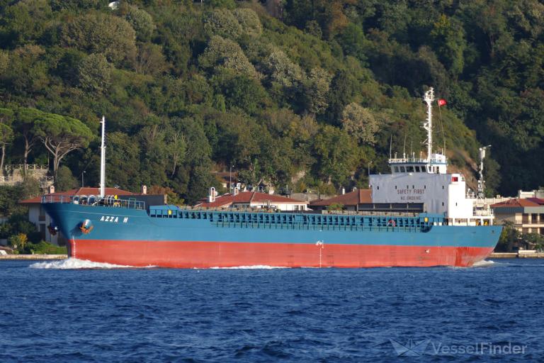 azza h (General Cargo Ship) - IMO 9016090, MMSI 372259000, Call Sign 3EHV9 under the flag of Panama