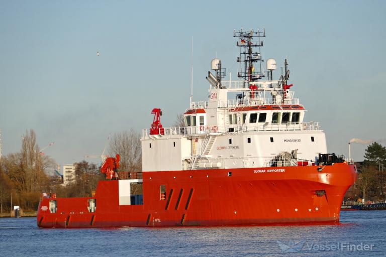 glomar supporter (Offshore Tug/Supply Ship) - IMO 9394301, MMSI 374689000, Call Sign HOAL under the flag of Panama